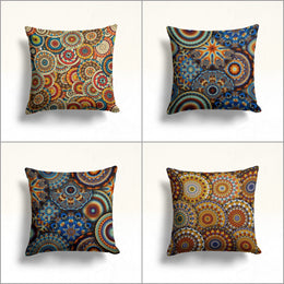 Abstract Geometric Pillow Case|Farmhouse Pillow Top|Abstract Cushion|Authentic Pillowcase|Outdoor Throw Pillowtop|Housewarming Cushion