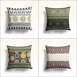 Abstract Geometric Pillow Case|Boho Pillow Top|Porch Pillow Sham|Abstract Geometric|Abstract Decor|Outdoor Pillow Case|Abstract Pillowcase