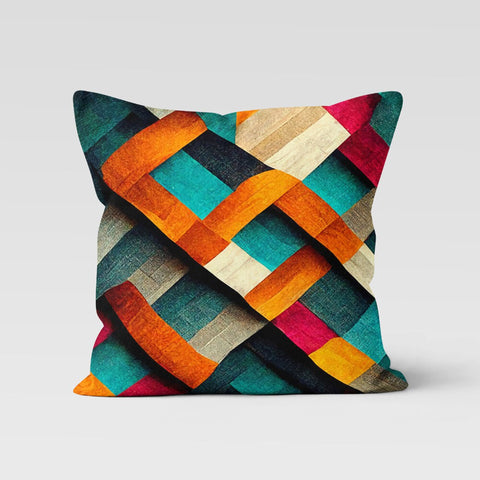 Abstract Pillow Case|Farmhouse Authentic Throw Pillow Top|Stylish Cushion|Decorative Outdoor Pillowtop|Abstract Cushion|Boho Bedding Decor