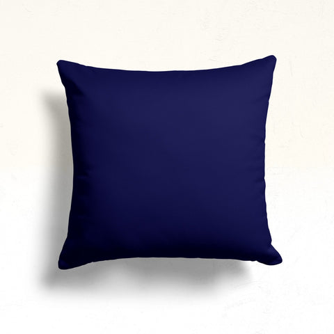 Navy Blue Pillowcase|Decorative Pillowtop|Cozy Home Decor|Authentic Pillowcase|Farmhouse Pillow Top|Boho Bedding Decor|Solid Color Cushion