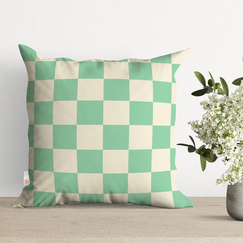 Daisy Pillow Cover|Summer Cushion Case|Floral Pillowtop|Check Pillowcase|Plaid Pillowcase|Outdoor Cushion Case|Decorative Sofa Throw Pillow