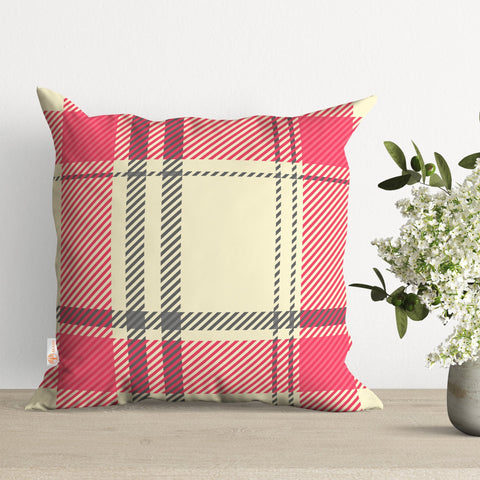 Plaid Heart Pillow Cover|Check Pillowcase|Plaid Cushion Case|Heart Pillowtop|Outdoor Cushion Case|Decorative Sofa Throw Pillow|Gift for Her