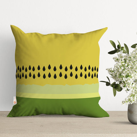 Watermelon Pillow Cover|Fruit Cushion Case|Outdoor Cushion Case|Sofa Throw Pillow|Decorative Pillowtop|Boho Bedding Decor|Cozy Pillowcase