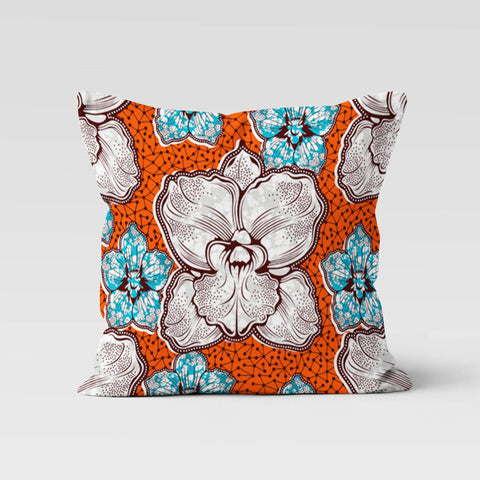 Abstract Pillowcase|Orange Cushion Case|Decorative Throw Pillowtop|Boho Bedding Decor|Housewarming Farmhouse Style Modern Pillow Case