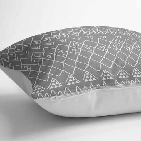 Ethnic Geometric Pillow Case|Abstract Cushion|Decorative Housewarming Pillow|Farmhouse Pillowtop|Porch Throw Pillowcase|Boho Cushion Cover