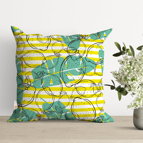 Fruit Pillow Cover|Pineapple Cushion Case|Red Berry Pillowtop|Lemon Pillowcase|Boho Bedding Decor|Outdoor Cushion Case|Sofa Throw Pillow