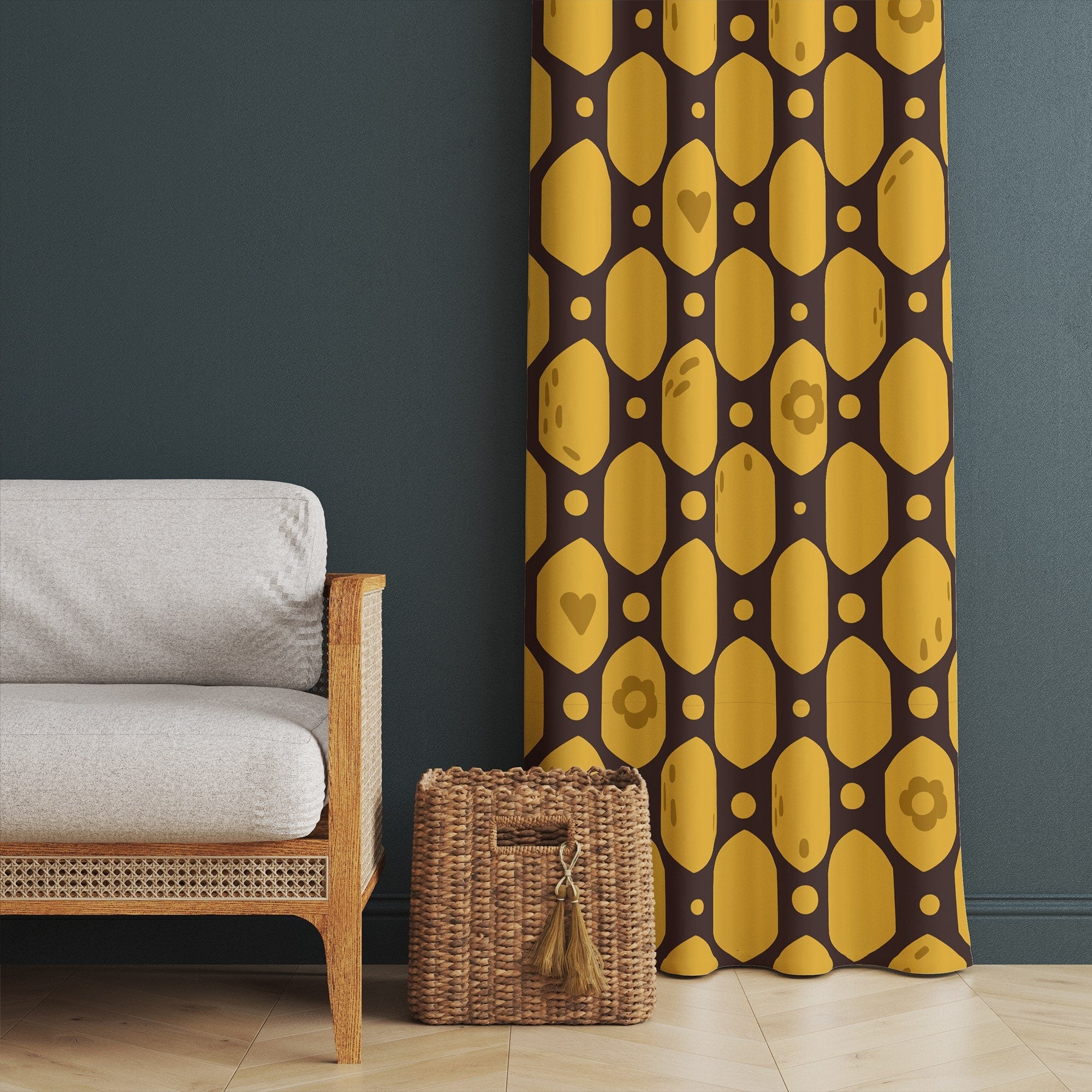2 / 40x16 inches (100x40 cm) Valance