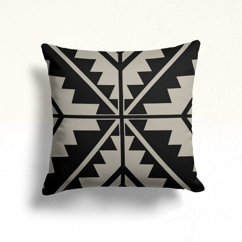 Western Pillow Cover|Aztec Sofa Pillow|Farmhouse Home Decor|Geometric Southwestern Cushion|Rug Design Cushion|Throw Pillowtop|Realtor Gift