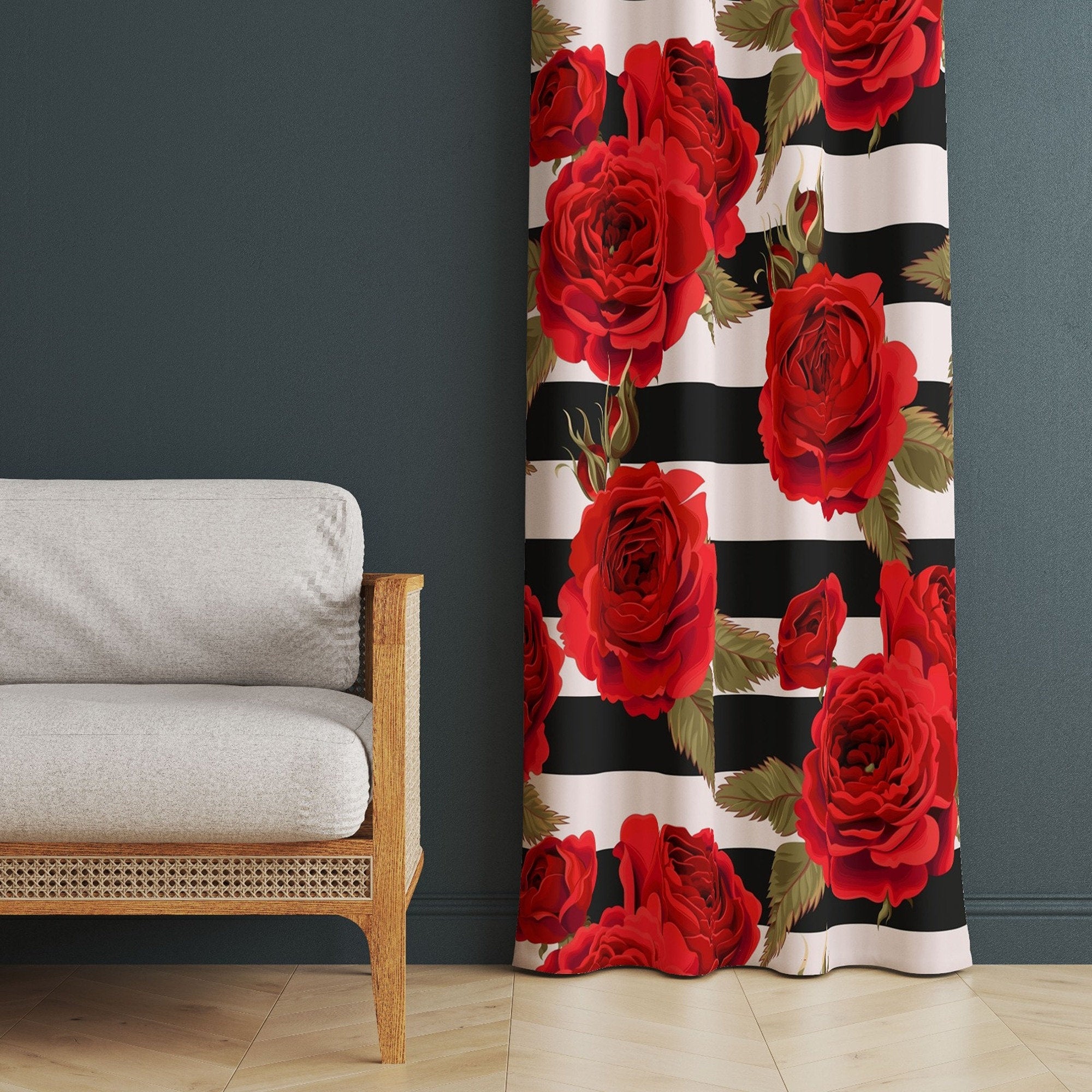 1 / 40x16 inches (100x40 cm) Valance