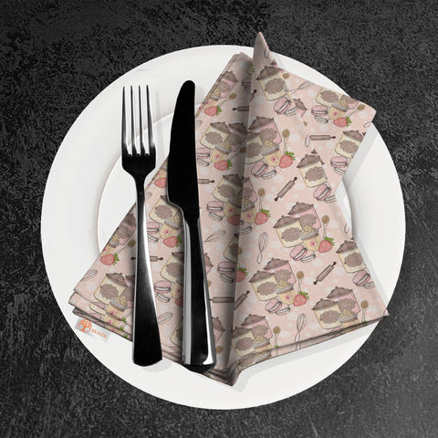 Decorative Fabric Napkin|Baking Cloth Serviette|Fruit Handkerchief|Farmhouse Table|Reusable Tableware|Housewarming Napkin|Boho Napkin