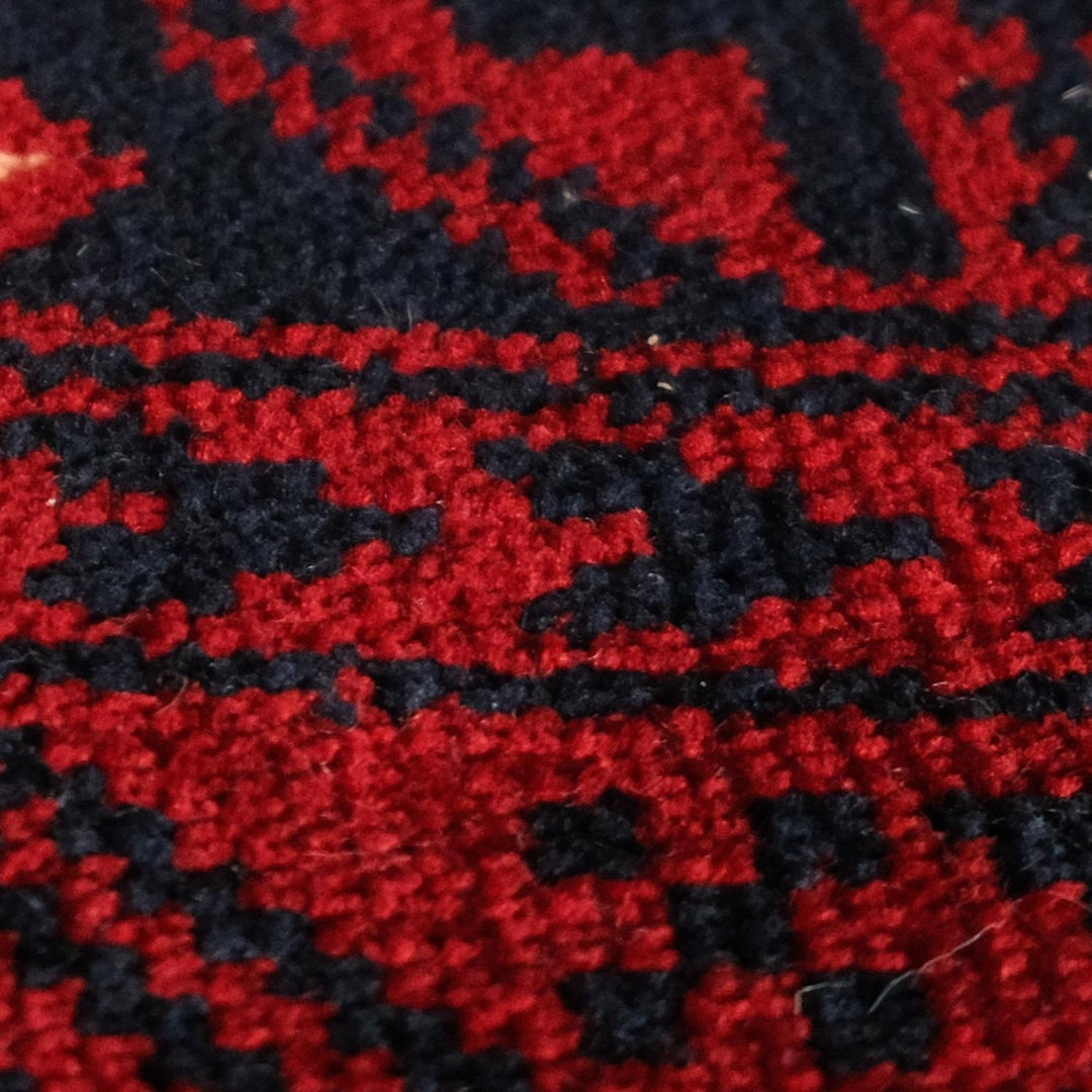 Ethnic Afghan Carpet|Authentic Farmhouse Multi-Purpose Carpet|Machine-Washable Area Rug|Oriental Style Carpet|Red Color Living Room Carpet