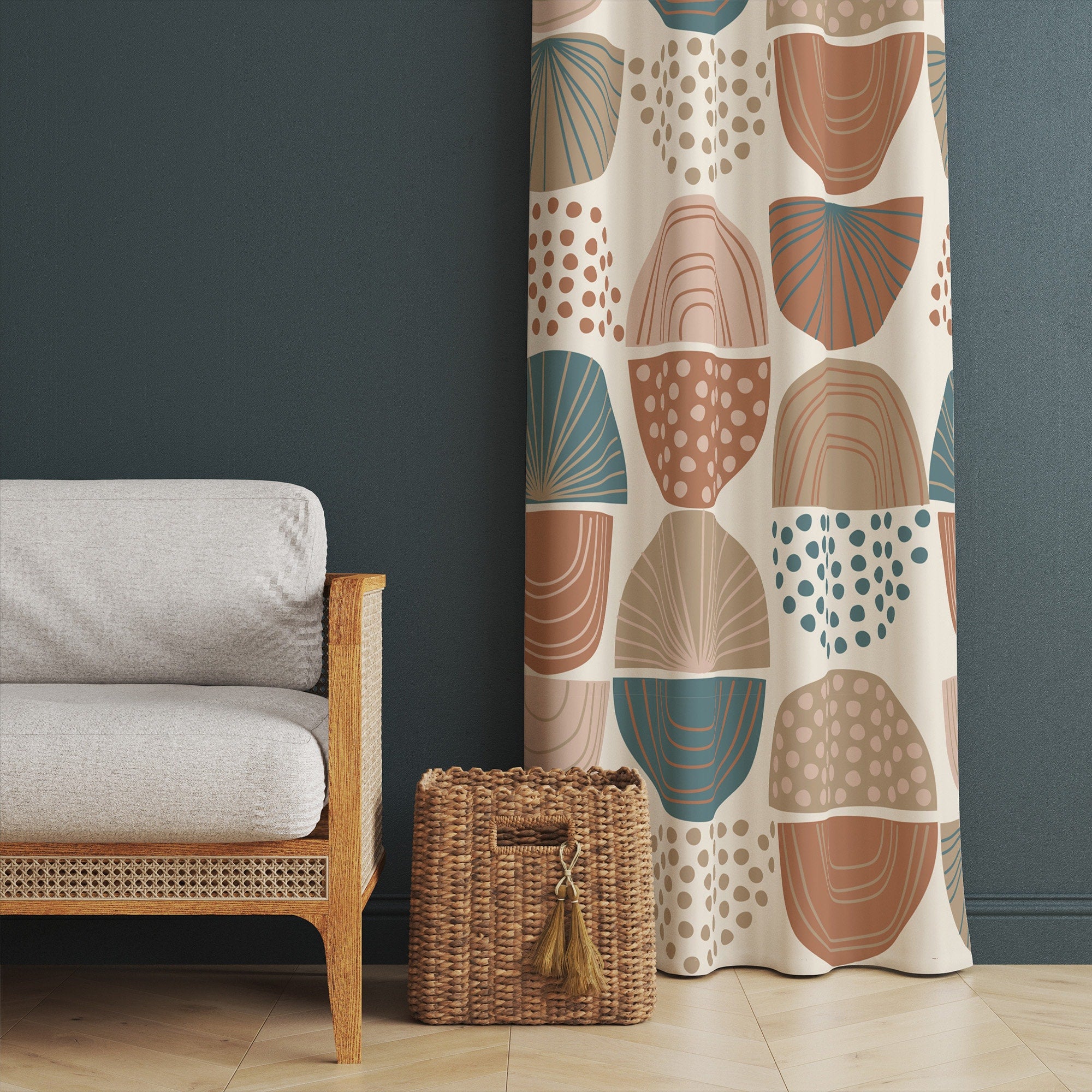 4 / 40x16 inches (100x40 cm) Valance