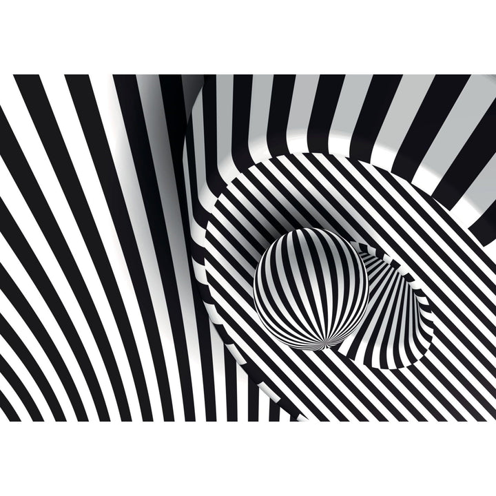 Illusion Carpet|Black White 3D Illusion Area Rug|Optic Illusion Rug|Machine-Washable Rug|Abstract Multi-Purpose Non-Slip Carpet