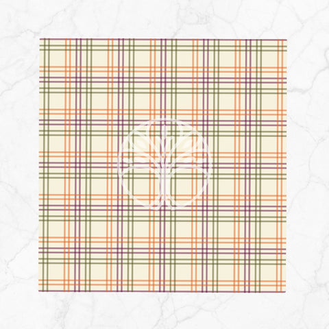 Plaid Fabric Napkin|Abstract Geometric Napkin|Checkered Decor|Plaid Handkerchief|Tartan Design Napkin|Reusable Tableware|Boho Napkin