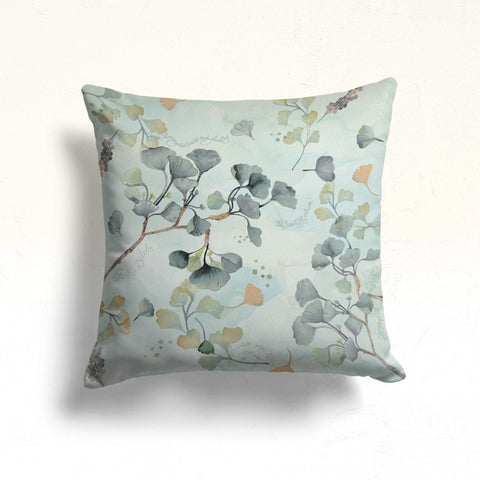 Pale Floral Pillow Case|Summer Home Decor|Floral Cushion Cover|Sofa Cushion Case|Decorative Throw Pillowtop|Boho Bedding Decor