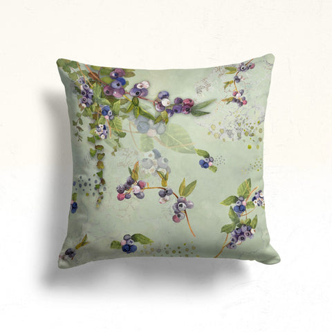 Pale Floral Pillow Case|Summer Home Decor|Floral Cushion Cover|Sofa Cushion Case|Decorative Throw Pillowtop|Boho Bedding Decor