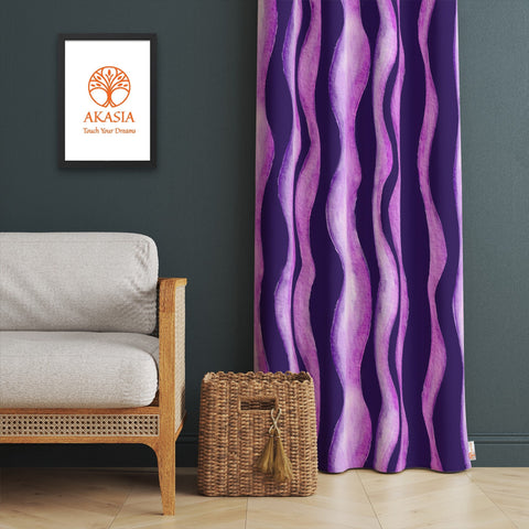 Line Print Living Room Curtain|Abstract Boho Curtain|Housewarming Modern Home Decor|Thermal Insulated Window Treatment
