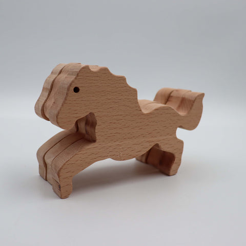 Wooden Acrobatic Horse Trio|Rustic Wood Acrobat Horse Set|Perfect Gift for Horse Lovers|Waldorf Animal Toys|Educational and Fun for Kids