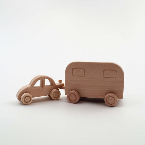 Wooden Piggy Bank|Toddlers Money Box|Caravan Coin Bank|Money Box Car Toy for Kid|Nursery Decor|Kids Room Decor|Baby Shower Children Gift