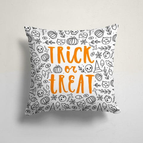 Halloween Sofa Pillow Case|Gothic Throw Pillowcase|Happy Halloween Party Decor|Fall Cushion Cover|Trick or Treat Cushion Case|Scary Pillow