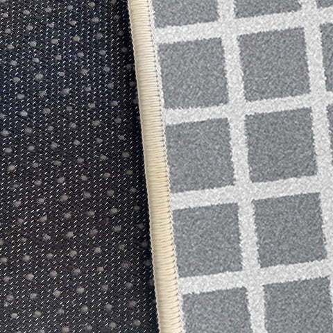 Plaid Area Rug|Machine-Washable Non-Slip Rug|Tartan Pattern Geometric Carpet|Decorative Area Rug|Checkered Multi-Purpose Anti-Slip Carpet