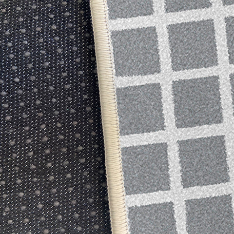 Plaid Area Rug|Machine-Washable Non-Slip Rug|Tartan Pattern Geometric Carpet|Decorative Area Rug|Checkered Multi-Purpose Anti-Slip Carpet